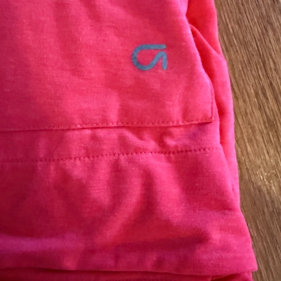 GAPFit Breathe Hoodie Pullover Top Vibe Red Athletic Kangaroo Pocket Size M - Picture 5 of 9